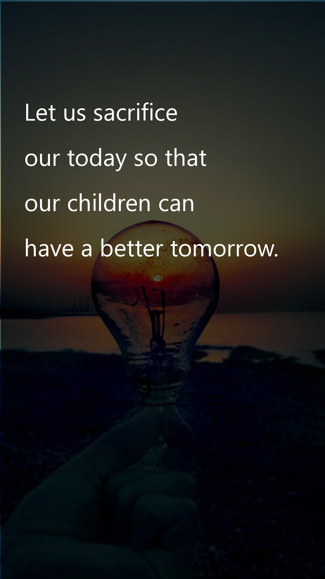 Let us sacrifice Inspiration Quotes at statush.com