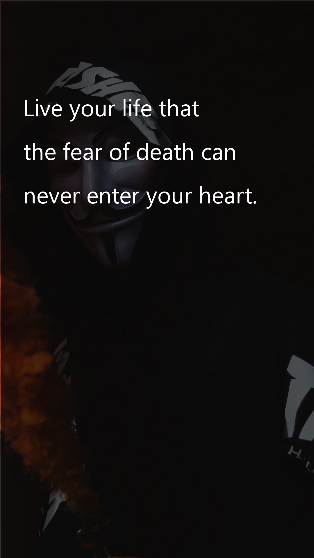 Live your life that Death Quotes at statush.com