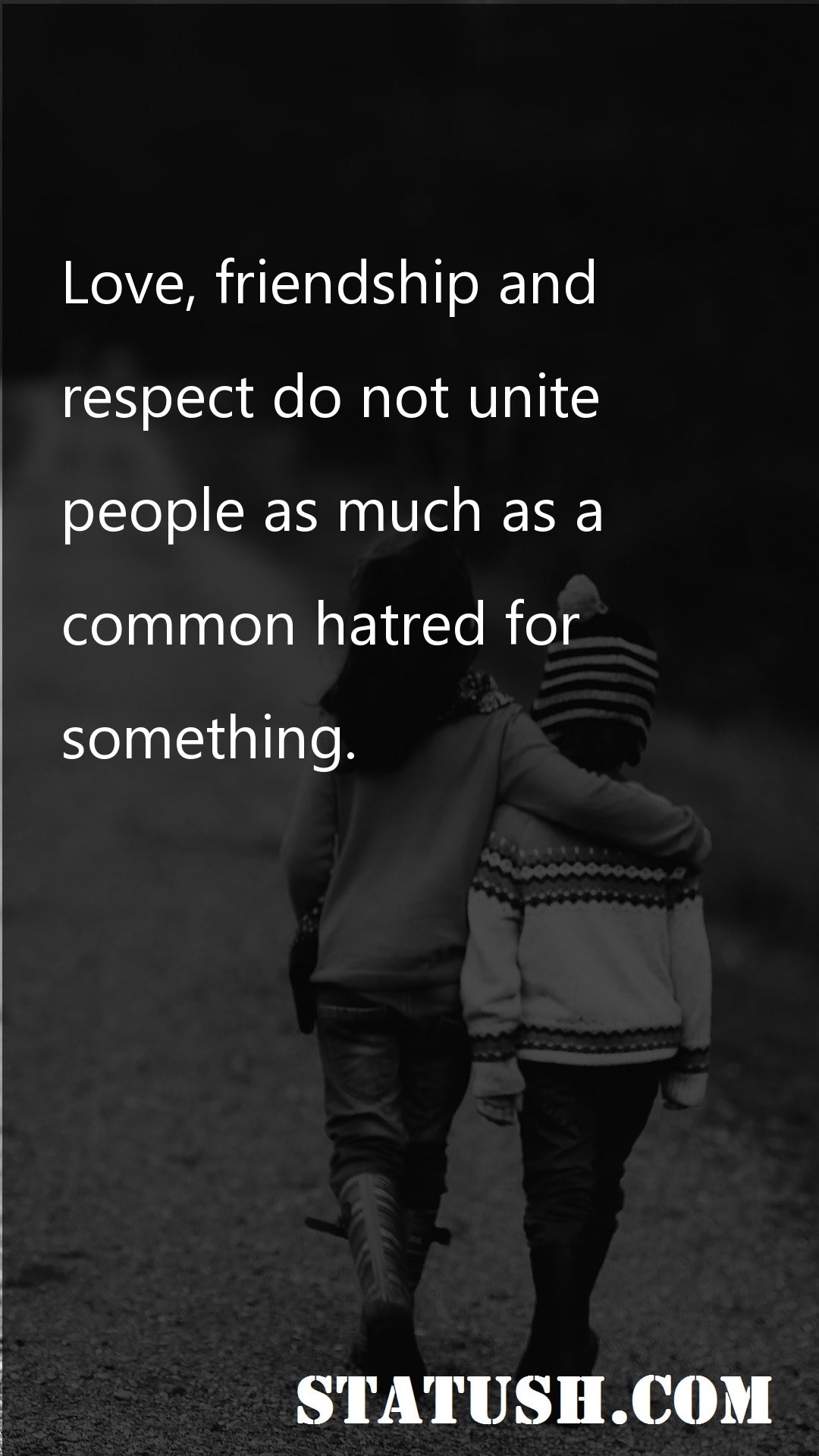 Love friendship and Friendship Quotes at statush.com