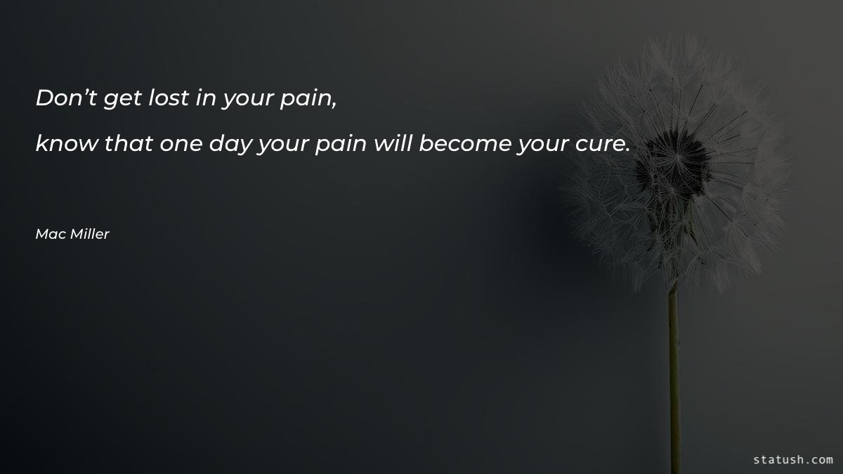 Don’t get lost in your