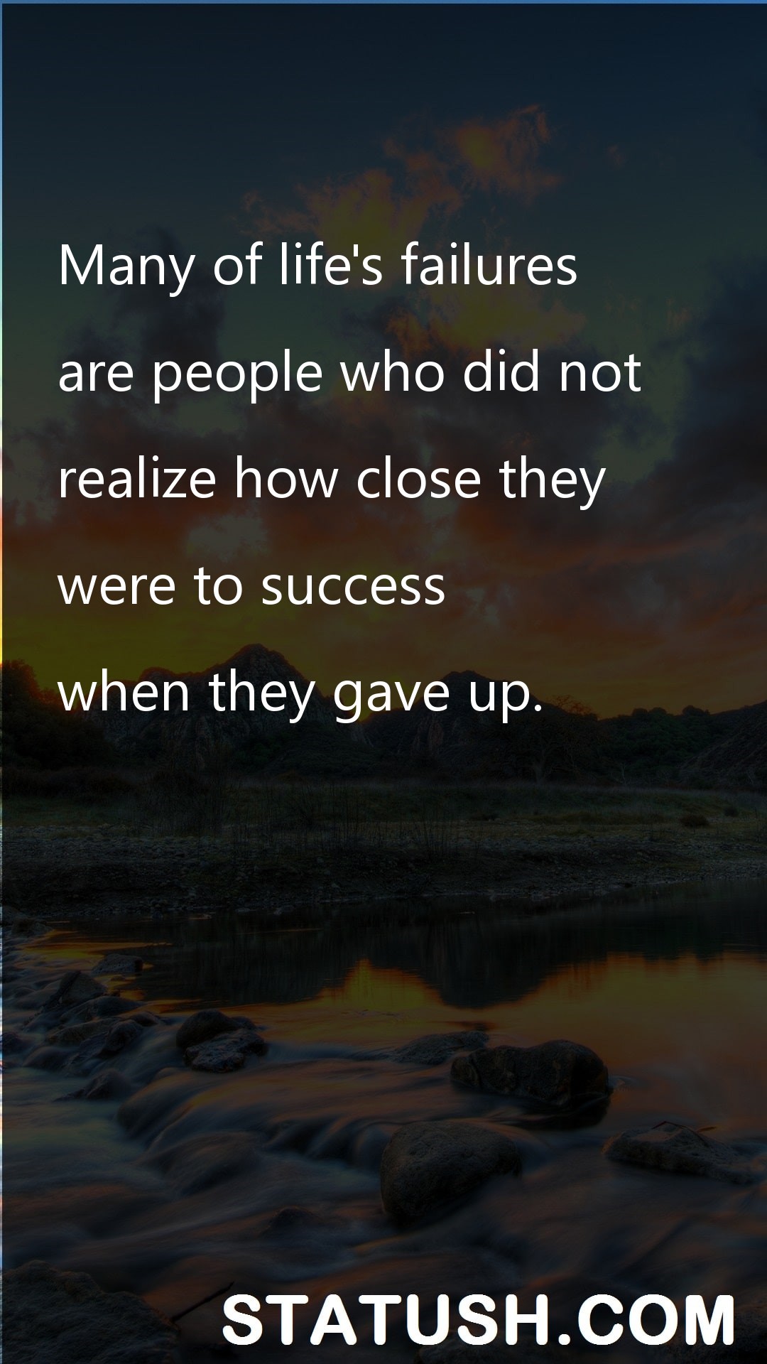 Many of lifes failures - Life Quotes at statush.com