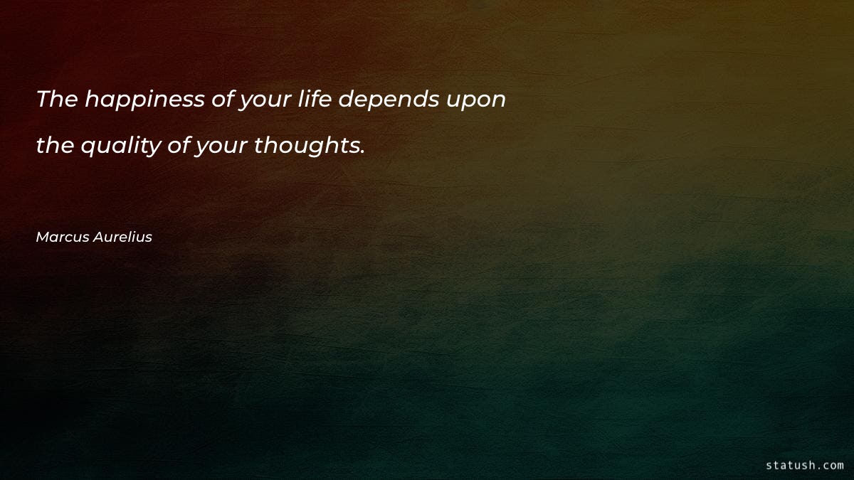 The happiness of your life