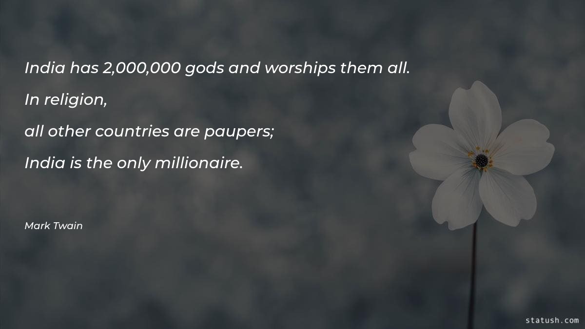 India has 2 Motivational Quotes at statush.com