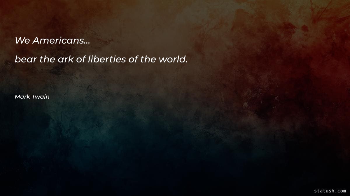 We Americans - Motivational Quotes at statush.com