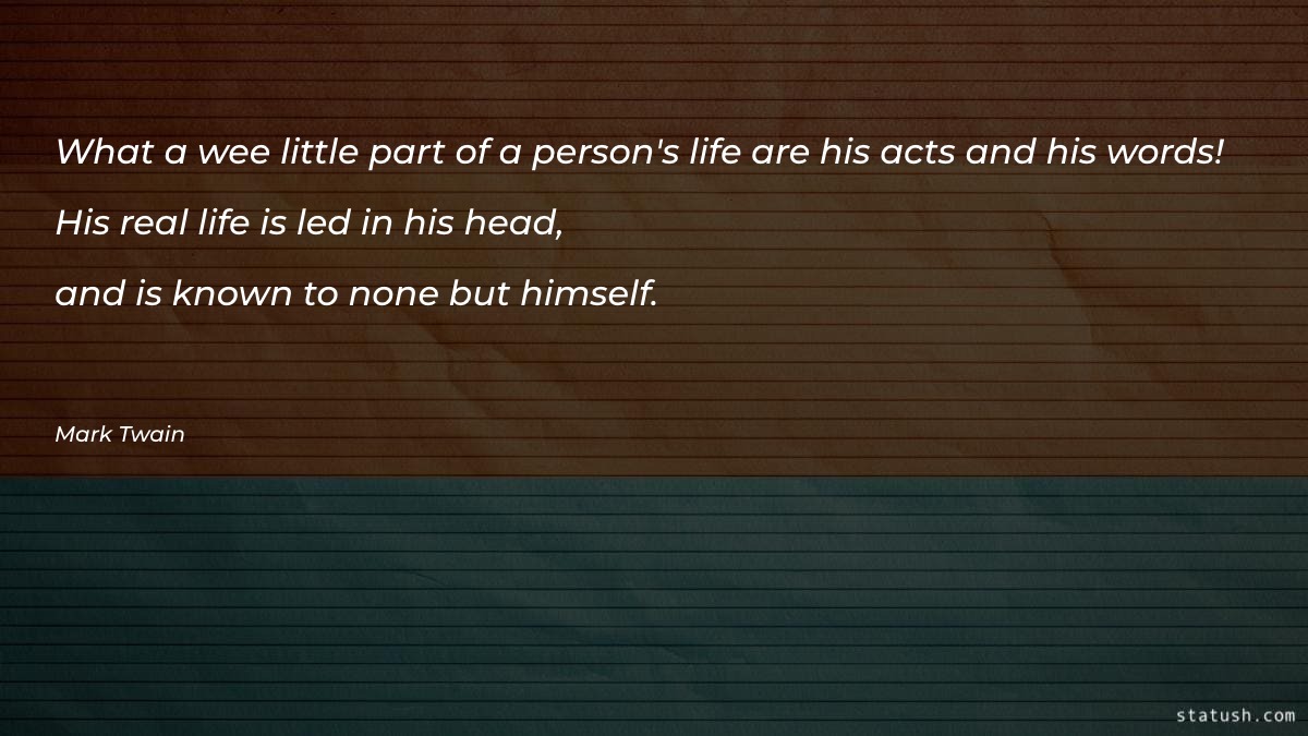 What a wee little part of a person's life - Motivational Quotes at statush.com