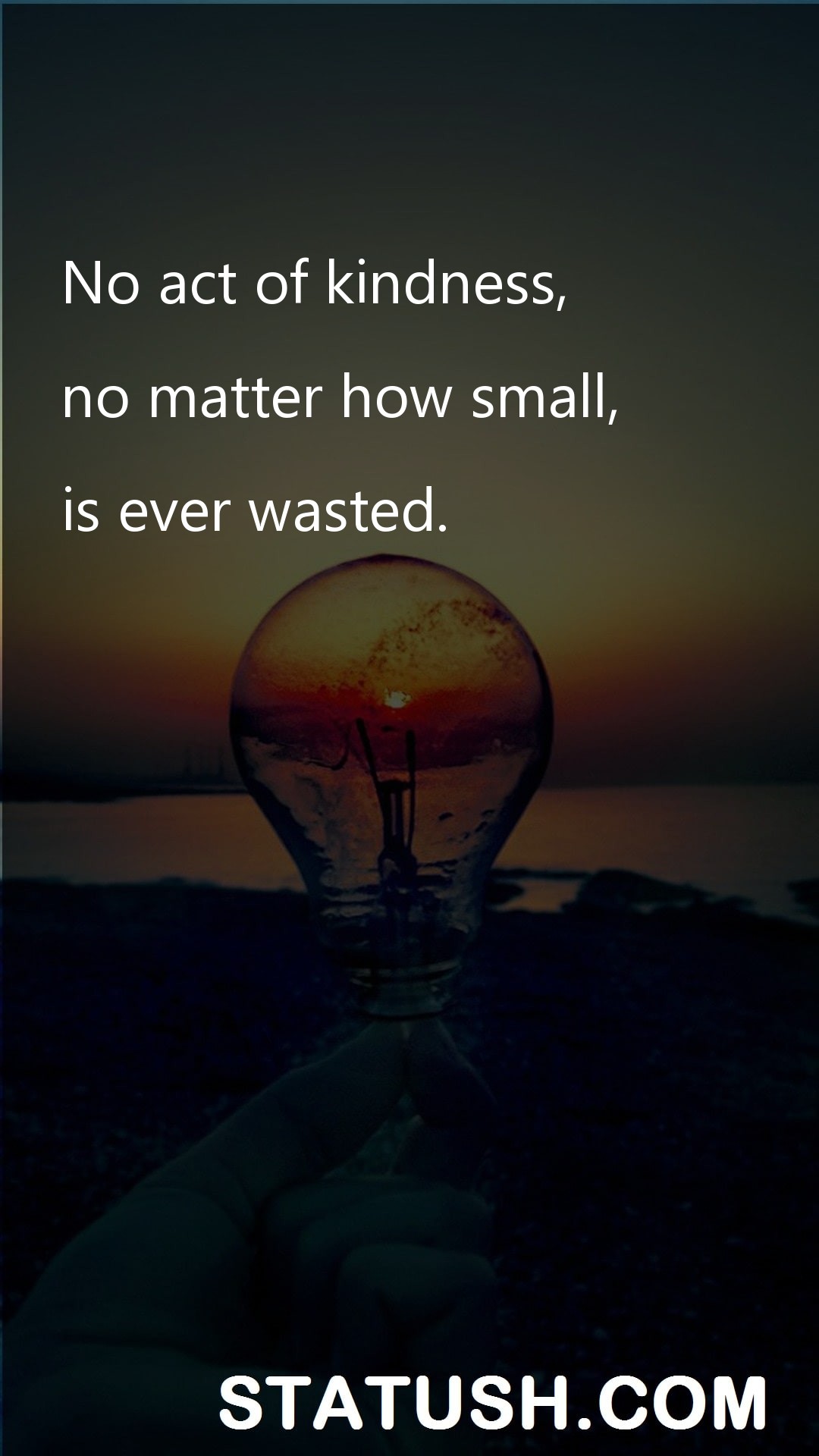 No act of kindness - Inspiration Quotes at statush.com