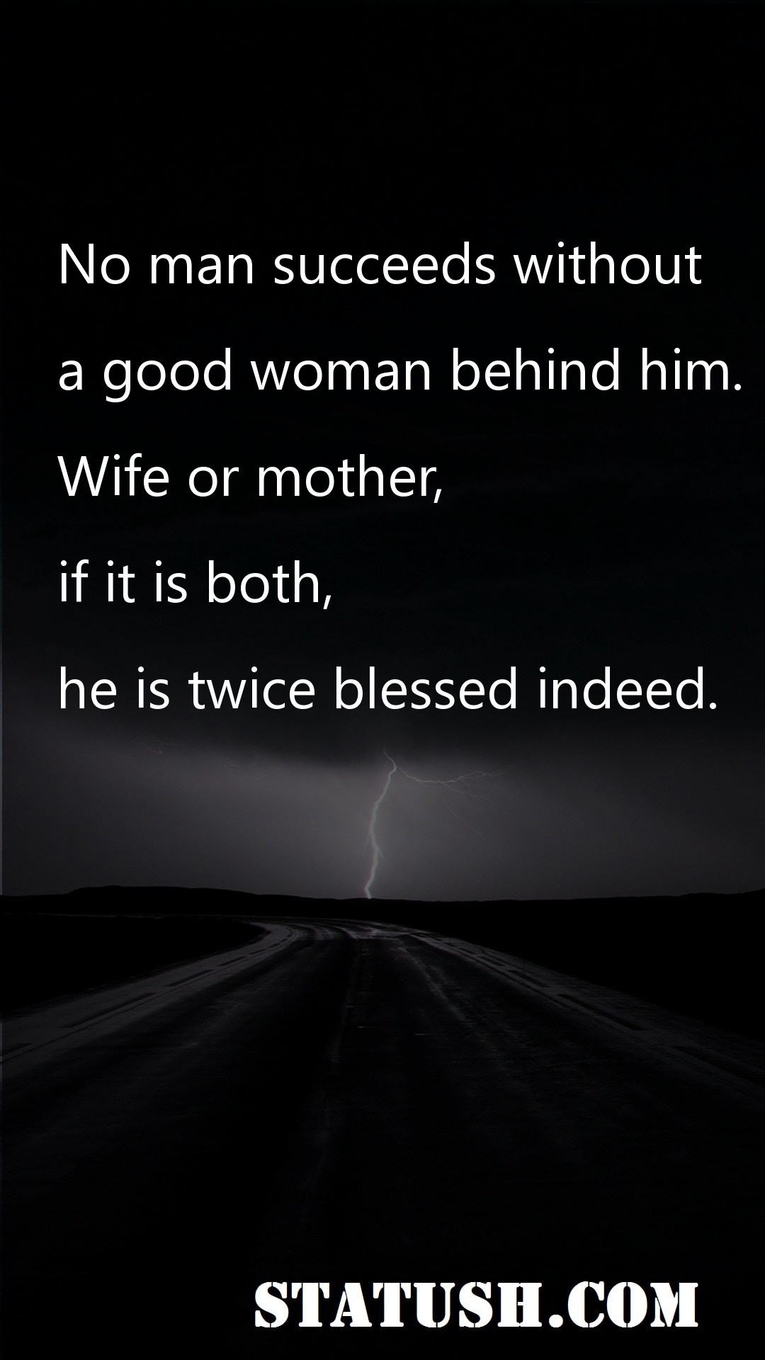 No man succeeds without Success Quotes at statush.com