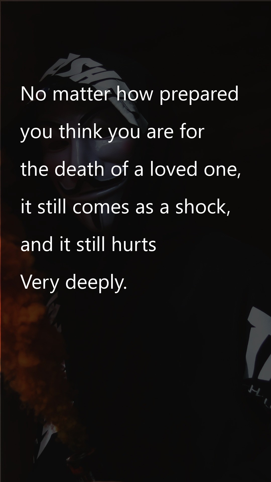 No matter how prepared Death Quotes at statush.com