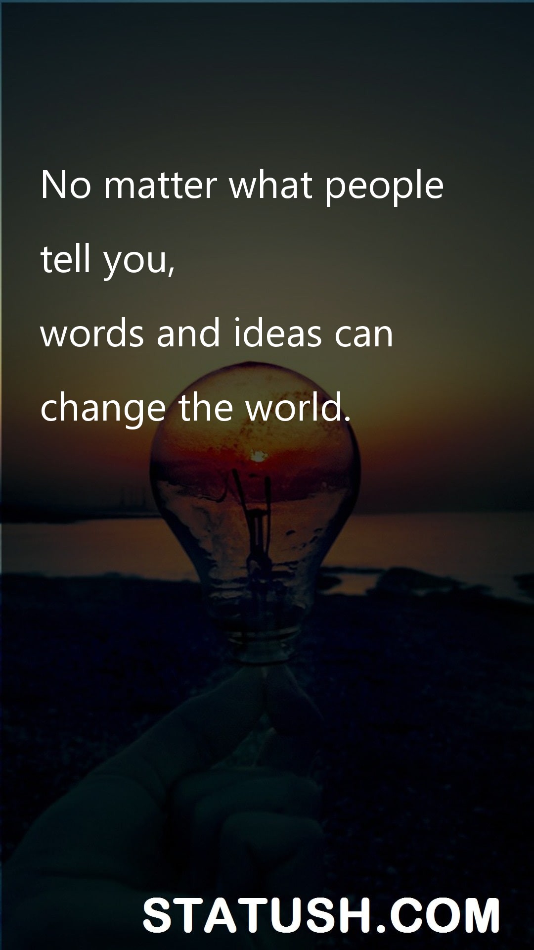 No matter what people - Inspiration Quotes at statush.com