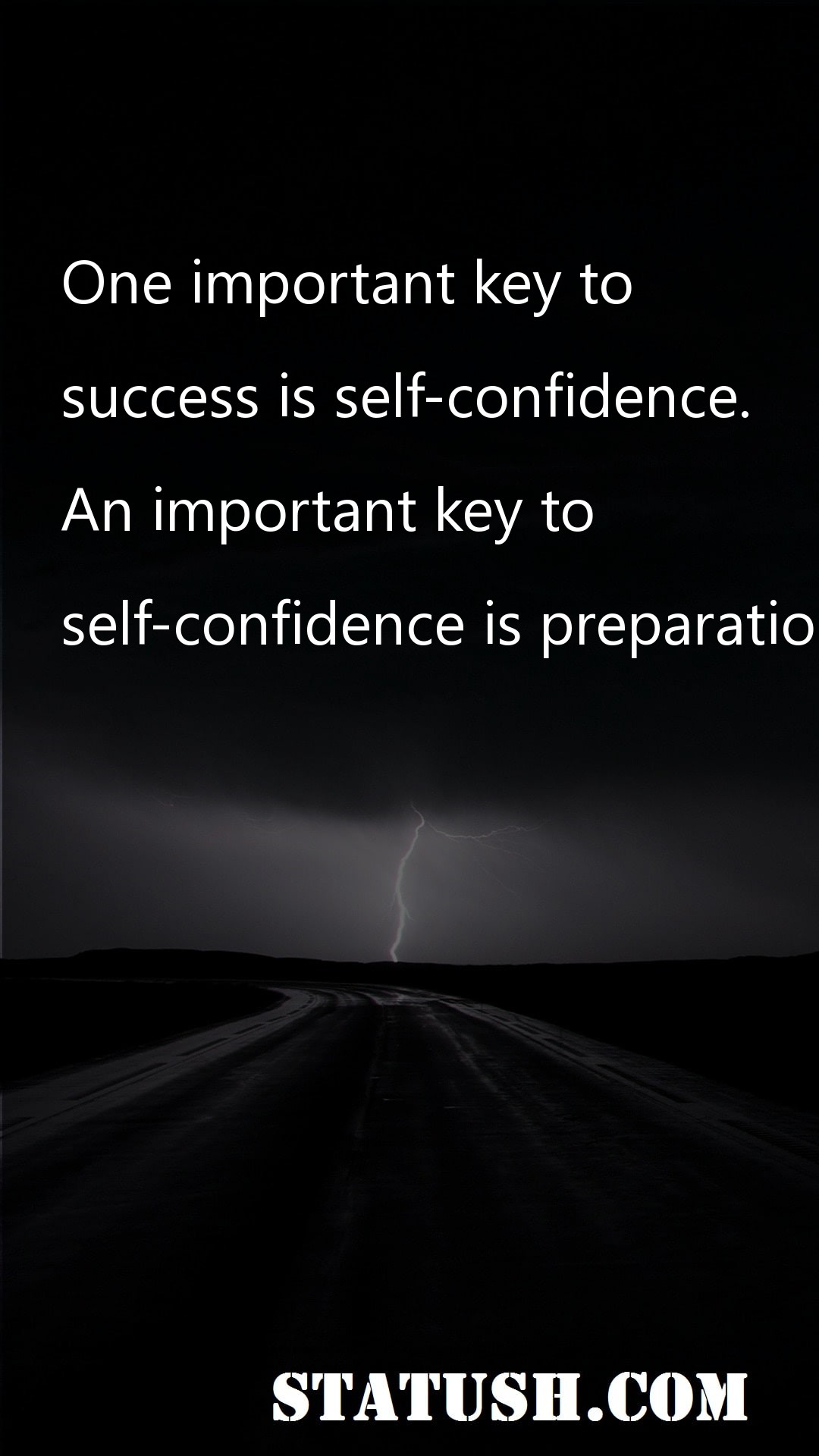 One important key to Success Quotes at statush.com