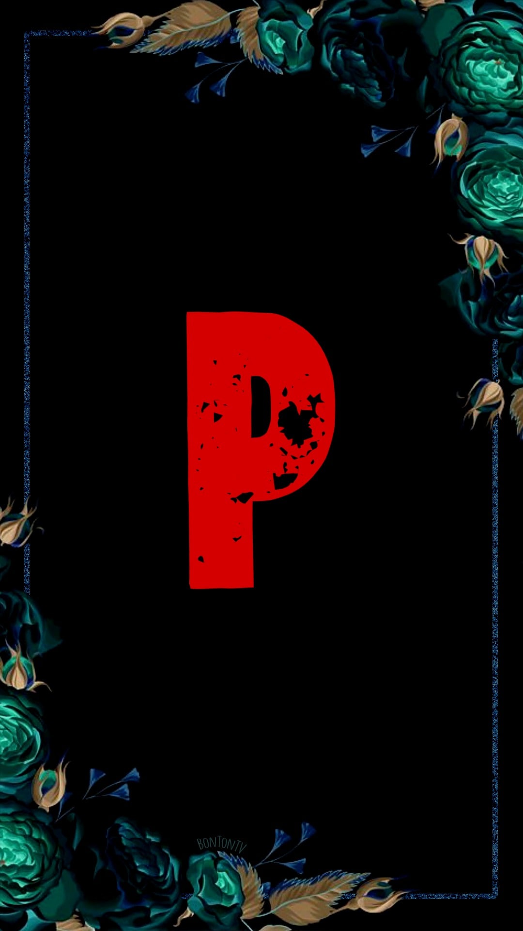 P Alphabet in Red - Letter And Alphabet Quotes at statush.com