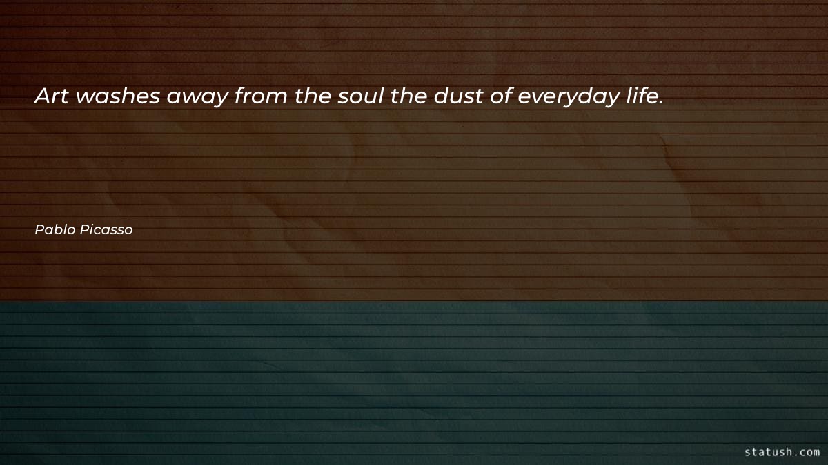 Art washes away from the