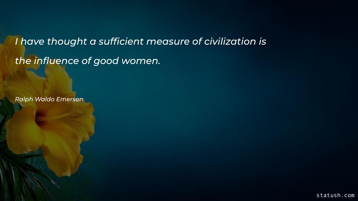 I have thought a sufficient measure Motivational Quotes at statush.com