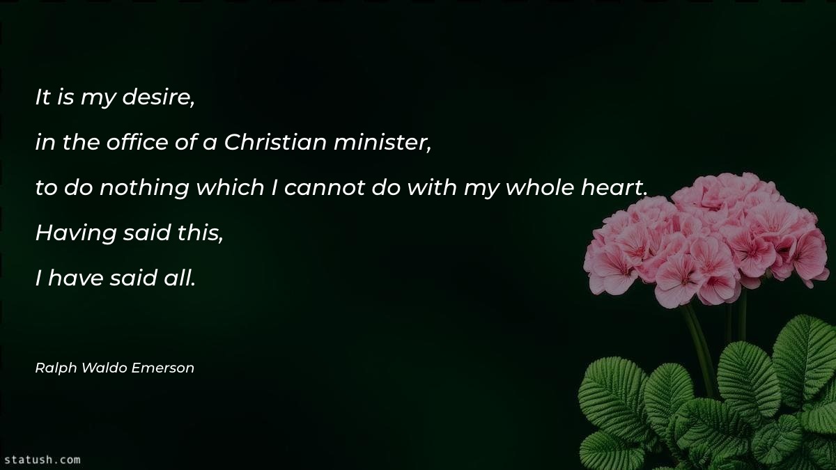 It is my desire - Motivational Quotes at statush.com