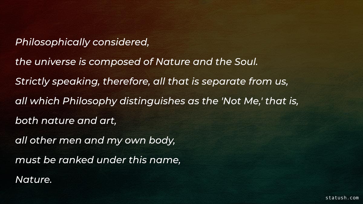 Philosophically considered - Motivational Quotes at statush.com