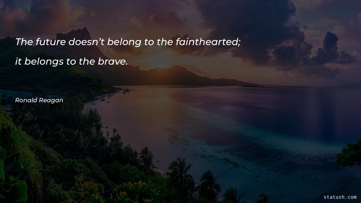 The future doesn’t belong to Memorial Day Quotes at statush.com