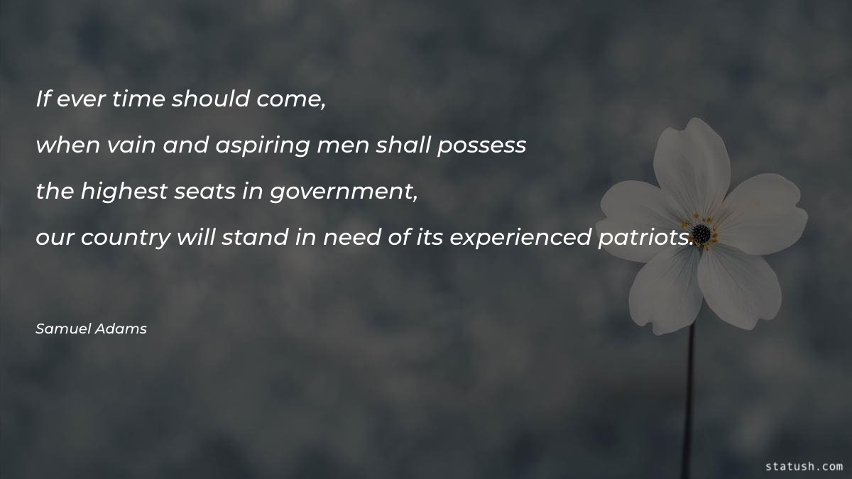 If ever time should come