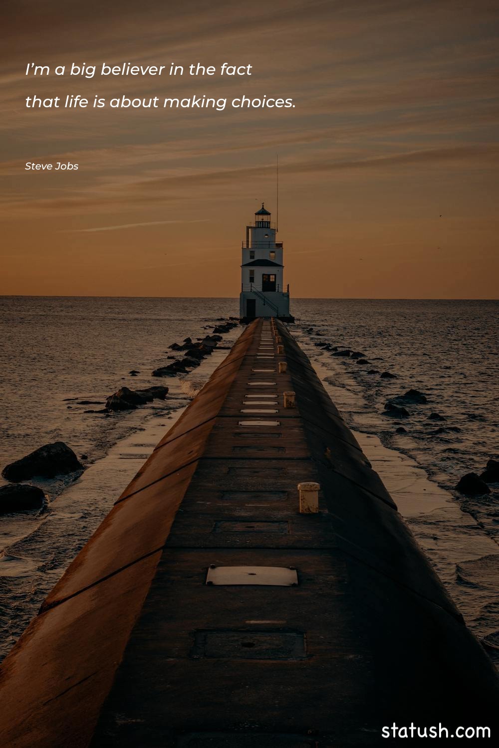 I’m a big believer in