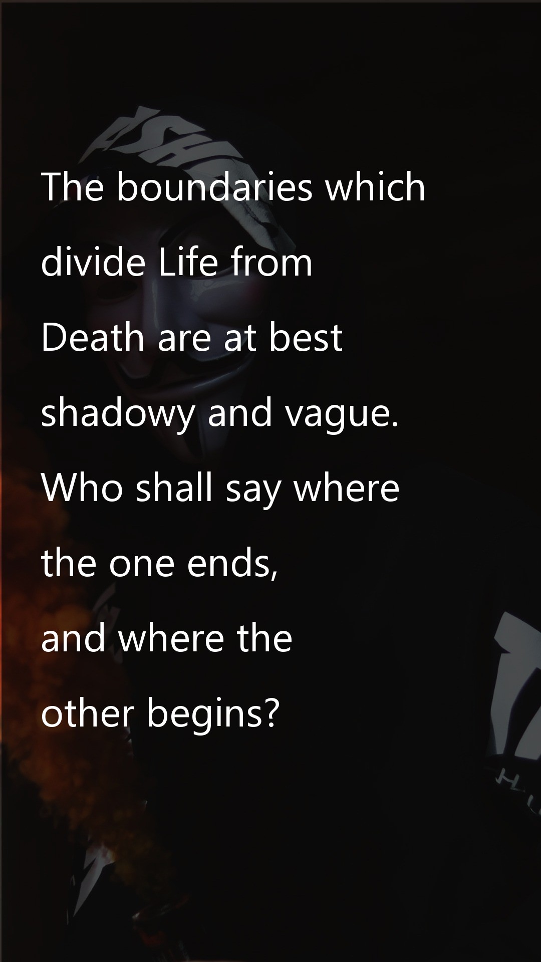 The boundaries which - Death Quotes at statush.com