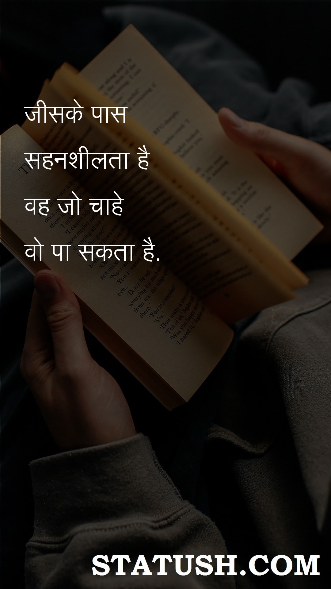 The one who has the tolerance Hindi Quotes at statush.com