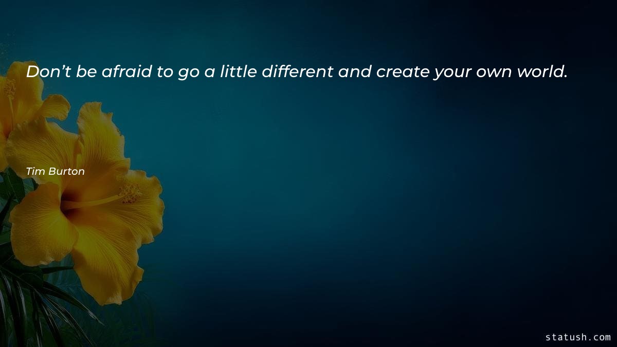 Don’t be afraid to go