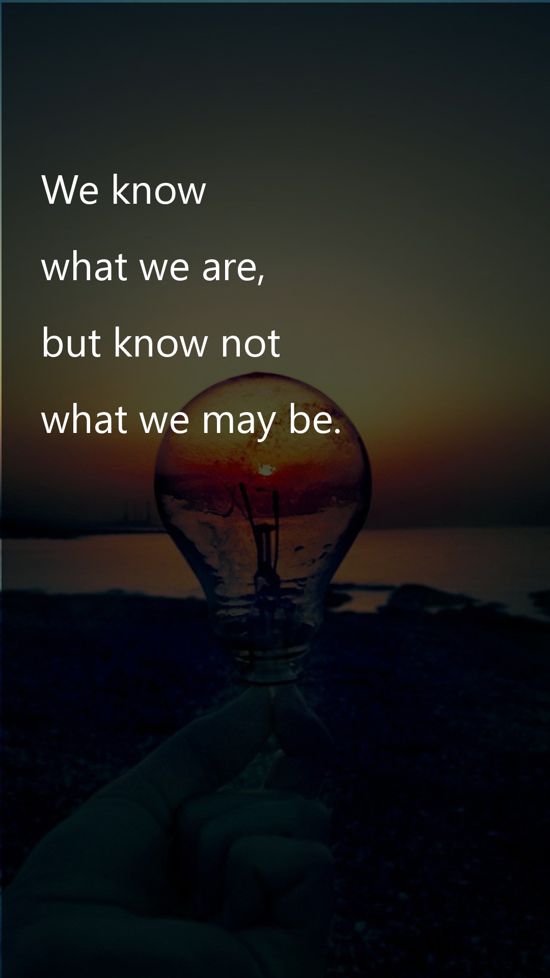 We know - Inspiration Quotes at statush.com