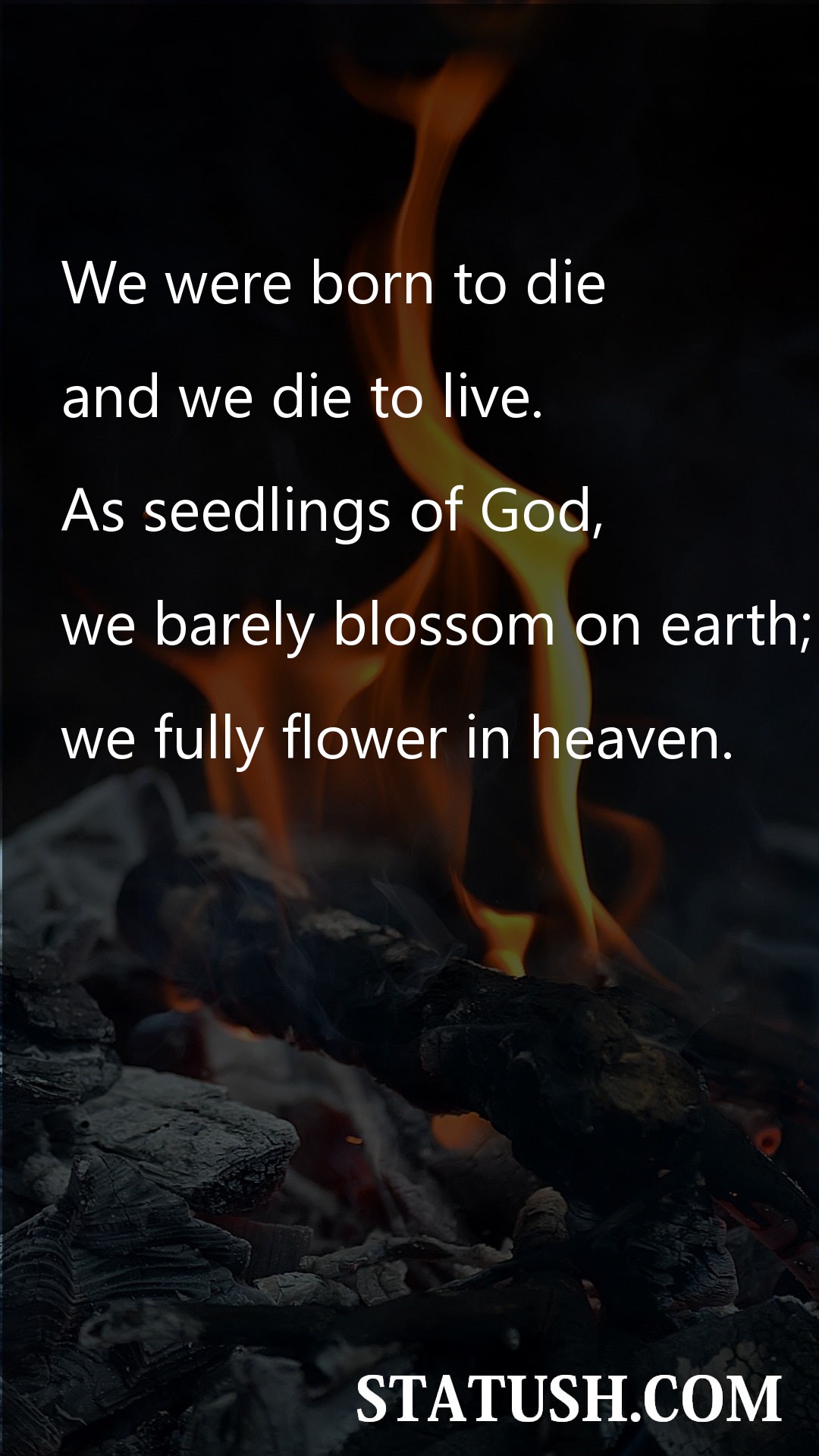 We were born to die - Lord Quotes at statush.com