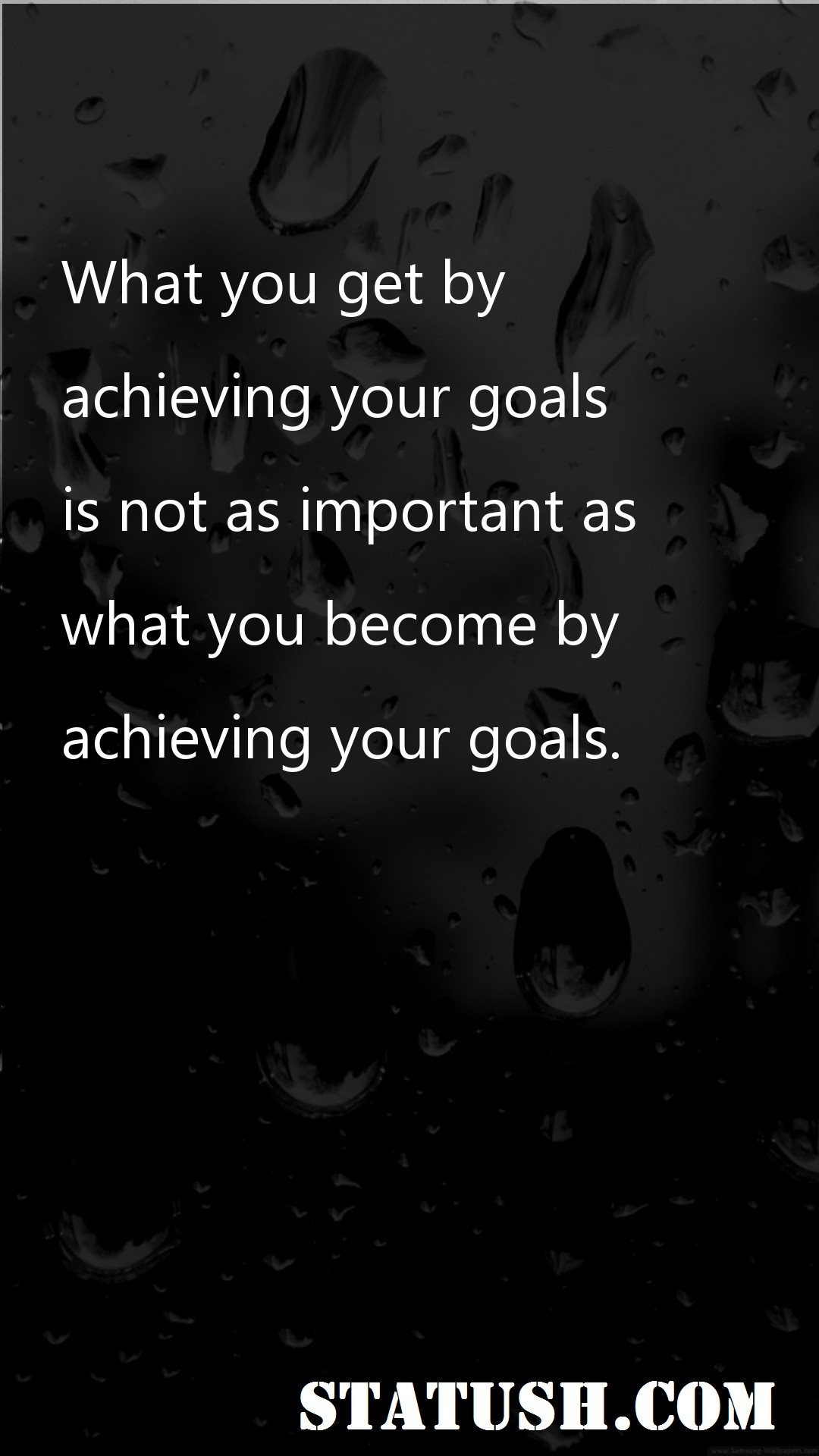 What you get by - Motivational Quotes at statush.com