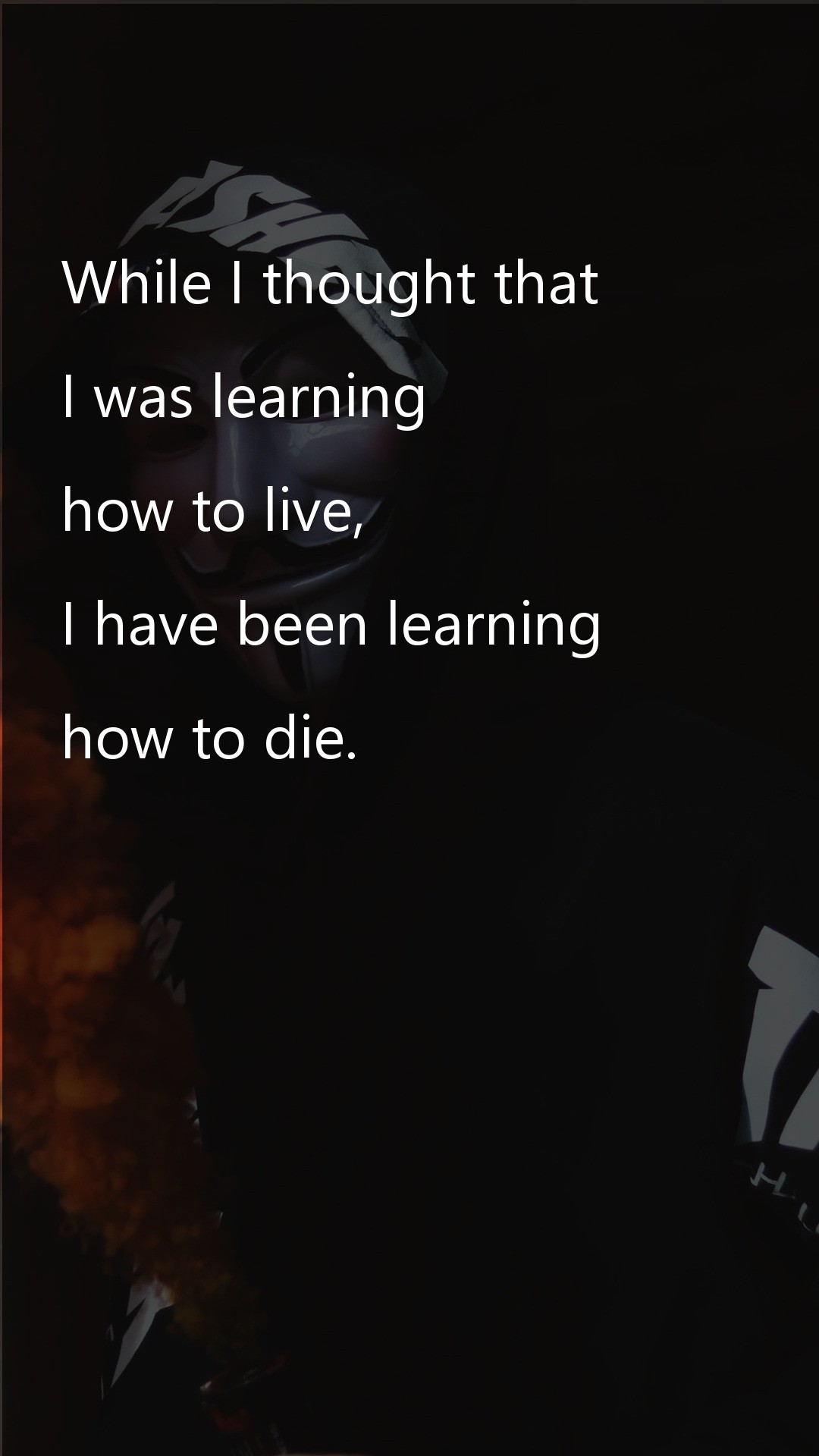 While I thought that - Death Quotes at statush.com